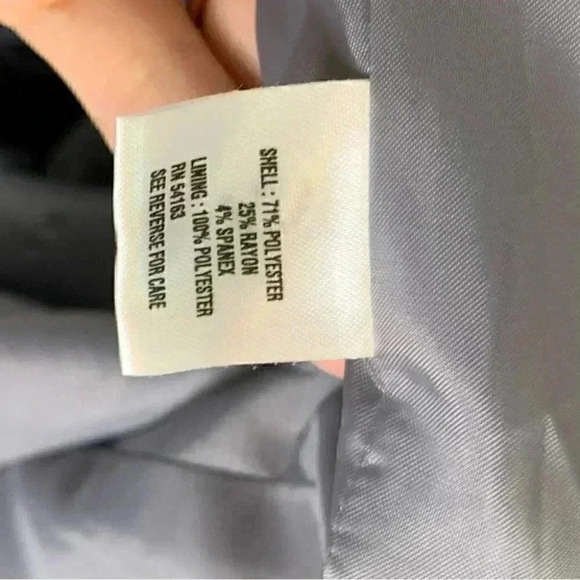 Calvin Klein light gray 2 button flap pocket blazer 4 - Picture 7 of 7